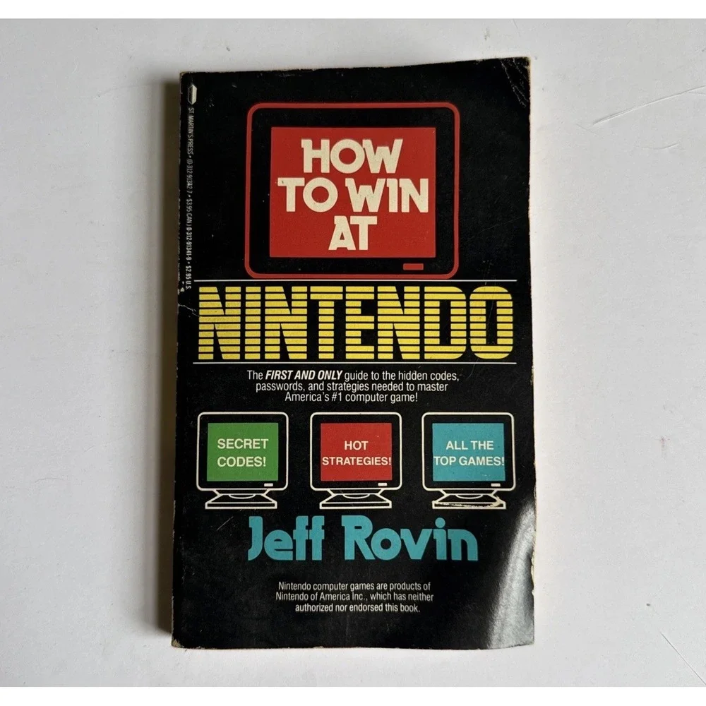 How to Win at Nintendo - 1988 - First Edition - By Jeff Rovin